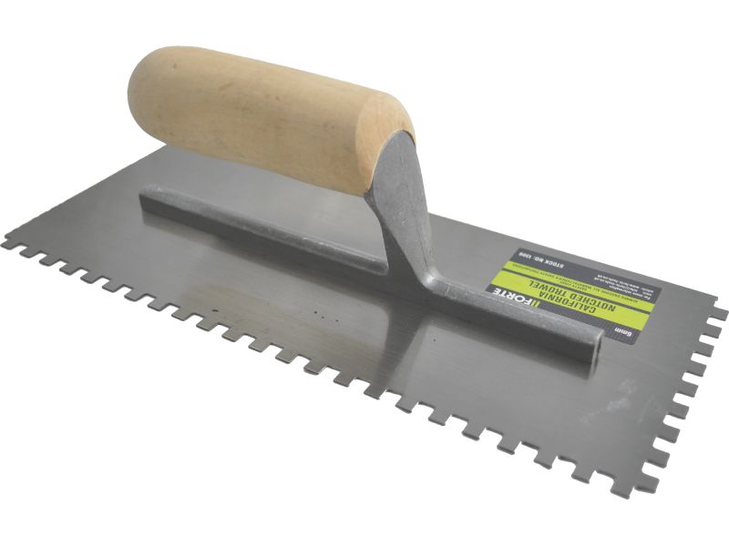 FORTE California Pattern Notched Trowel Quantum Group NI